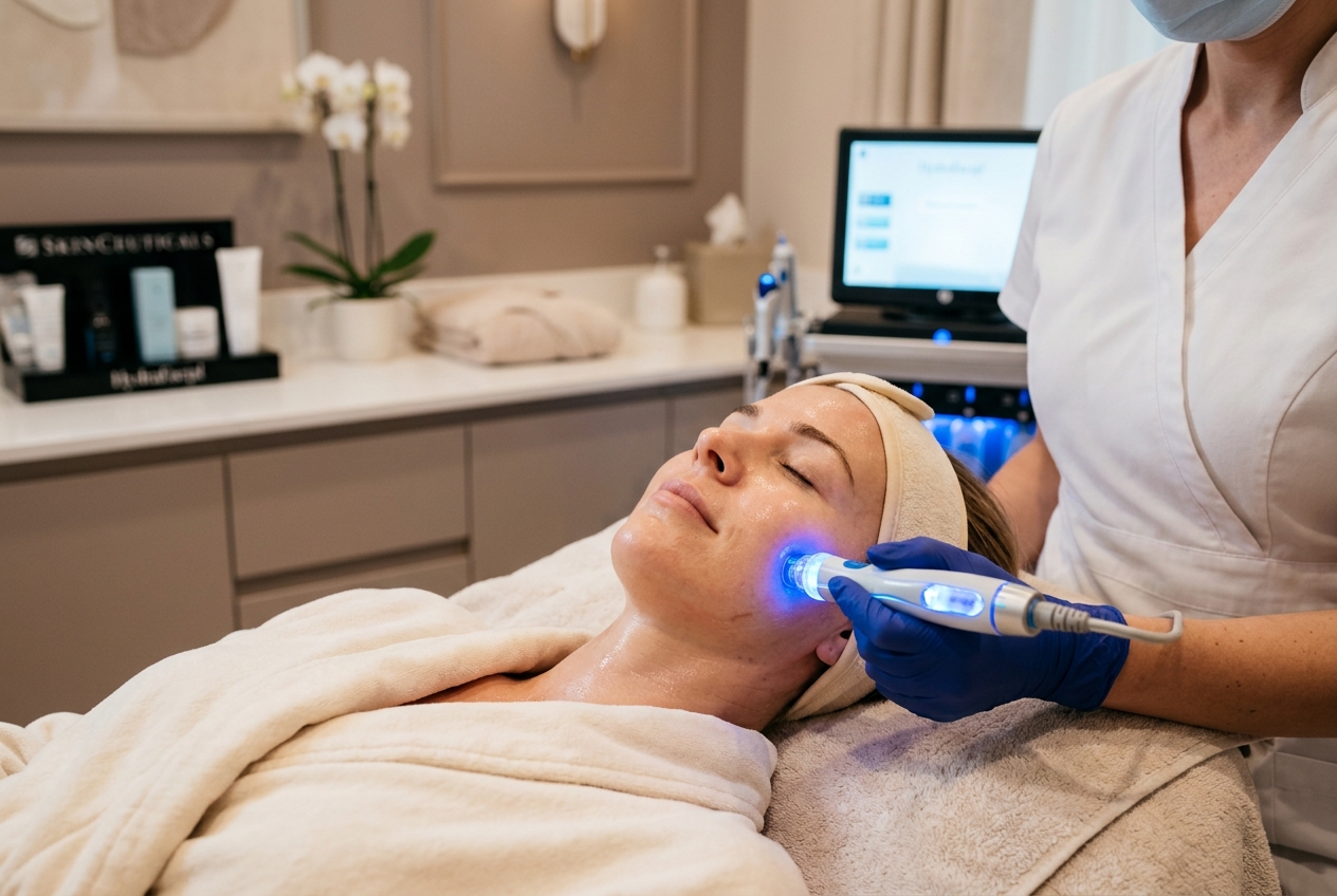 HydraFacial Deluxe Dubai - Deep Cleansing, Exfoliation and Hydration Skin Treatment at Royal Villanova Center