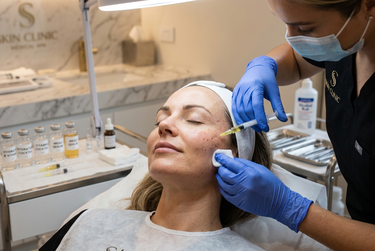 Mesotherapy Dubai - Custom Vitamin and Peptide Infusion for Skin Hydration and Glow